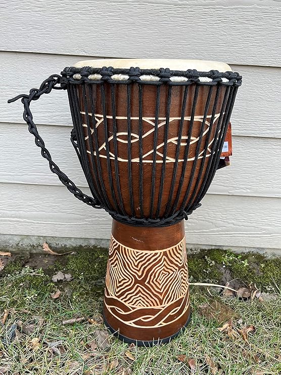 DJEMBE STANDARD LINEVARV 24" tall, 12" head, NK047